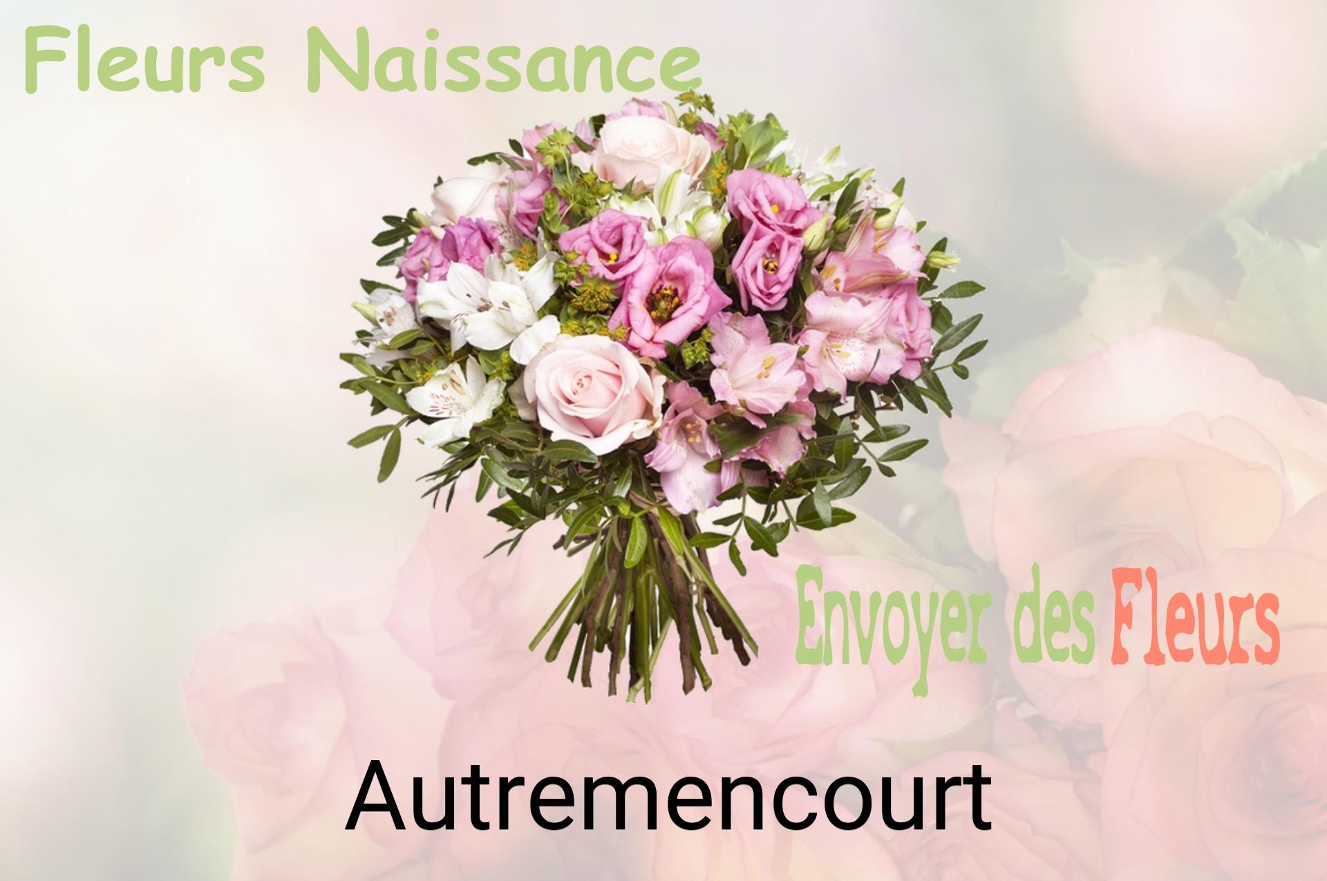 Bouquet de fleurs de naissance livré à Autremencourt